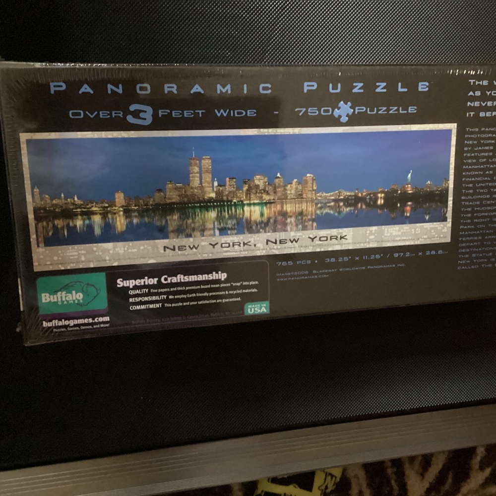 NEW YORK, NEW YORK City Panoramic Puzzle 🧩 750 piece - Picture 2 of 5